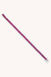 <b>Ruby</b> <b>Bracelet</b> in 92.5 Sterling Silver KLSB-20629 - Product Image 4