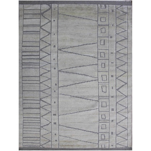 Tapis tissé main en coton jacquard abstrait, motif priant, multicolore, antidérapant, pour salon - Product Image 3