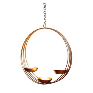 Wholesale Metal Crescent Moon Candle Holder Gold <b>Tea</b> Light <b>Stand</b> for Wedding Diwali Festive Home Table Decoration - Product Image 6