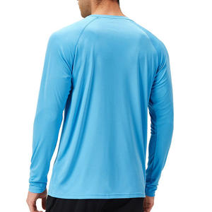 เสื้อยืดออกกำลังกายแห้งเร็ว สกรีนโลโก้ได้ แขนยาว เสื้อยืดผู้ชาย เนื้อผ้านุ่ม ยืดหยุ่นได้ เสื้อยืดแขนยาว - Product Image 4