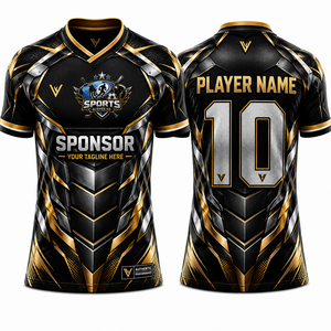 Wholesale Trendy Football Jersey Durable <b>Polyester</b> Athletic Knit Moisture Control Soccer Shirt Custom Club Sportswear Collection - Product Image 1