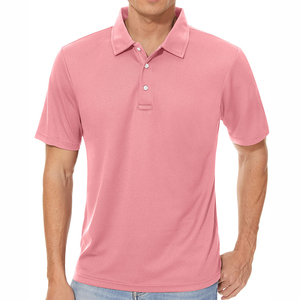 Chemises polo pour hommes, nouveau design, bicolores, logo personnalisé, manches courtes, respirantes, décontractées. - Product Image 3