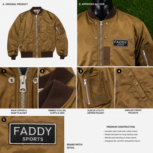 Blouson Bomber Unisexe Personnalisé Imperméable en Satin Vintage pour Homme – Veste Tactique Coupe-Vent Streetwear – Vente en Gros - Product Image 6