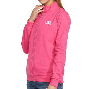 Sudadera con Capucha Morada para Mujer, Corte Regular, Algodón, Informal, para Otoño, Diseño con Logotipo Frontal, Venta al Por Mayor - Product Image 4