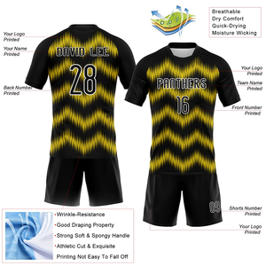 Uniforme d'équipe de volley-ball à manches courtes en polyester, vêtements de sport pour l'entraînement en club, uniforme de volley-ball avec design par sublimation - Product Image 4