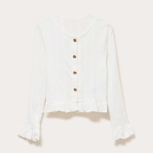 Athletic O-Neck Sporty Sweatshirt Breathable Women's Yoga Pullover Quick Dry Outdoor Button Up <b>Tops</b> Fitness Training Shirt - Product Image 5