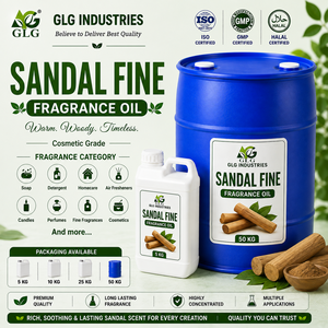 Huile parfumée synthétique Sandal Fine Fragrance Oil, composé parfumé boisé, ingrédient en vrac pour savon, bougie, détergent, cosmétique, usage domestique - Product Image 2