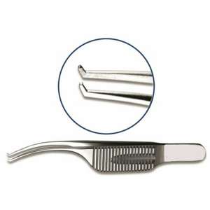 Instrumentos Quirúrgicos Oftalmológicos, Pinzas Corneales Troutman Barraquer Colibri, Acero, Manuales, Certificación CE, Uso Hospitalario - Product Image 3