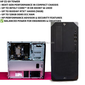 Gran Descuento en Estación de Trabajo H-P Z2 G9 Tower, Fuente de Alimentación de 700W, CPU I7-14700K, 16GB de RAM, 1TB SATA, en Stock - Product Image 5