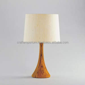 โคมไฟตั้งโต๊ะไม้ทำมือ แกะสลักอย่างประณีต ขัดเงาอย่างมีศิลปะ โคมไฟคุณภาพสูง ศิลปะป๊อปอาร์ตสมัยใหม่ ตกแต่งบ้านแบบเป็นมิตรกับสิ่งแวดล้อม - Product Image 4