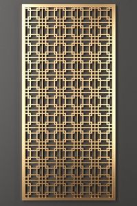 Panel Decorativo de Metal Cortado con Láser para División de Espacios, Biombo Moderno con Diseño Art Deco, Acabado Impermeable, Fácil Instalación - Product Image 4