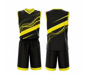 Maillot de basket sublimé de haute qualité, uniforme d'équipe personnalisé, vente en gros, en polyester respirant et à séchage rapide, pour hommes et femmes - Product Image 6