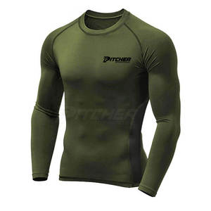 Conjunto de Rashguard de Alta Calidad para Hombre, Transpirable, para Entrenamiento en Gimnasio, Ropa Deportiva - Product Image 5
