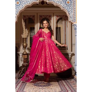 Vestido de diseñador con Pent y Dupatta para ropa de boda para una apariencia de fiesta - Product Image 3