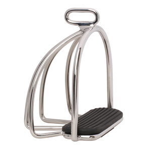Estribos para Jinete de Diseño en Aluminio con Inclinación Desplazada que Ayuda a Reducir la Presión para Jóvenes Amantes de los Caballos - Product Image 6