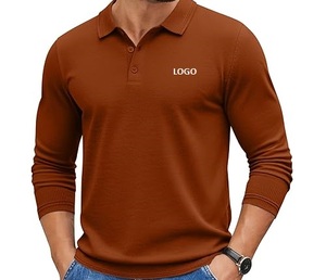 เสื้อเชิ้ตแขนยาวผู้ชายแบบสั่งทำพิเศษ ผ้าฝ้ายถัก 100% นุ่มสบาย ระบายอากาศได้ดี บริการ OEM พร้อมให้บริการ - Product Image 3