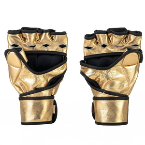 Guantes de Grappling MMA Personalizables de Alta Calidad, Antideslizantes, Transpirables, de Cuero, con Correa de Muñeca Ajustable para Kickboxing y Boxeo - Product Image 6