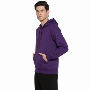 เสื้อฮู้ดดี้ผู้ชายสีพื้นสำหรับฤดูใบไม้ร่วง รุ่นใหม่ ให้ความอบอุ่น - Product Image 3
