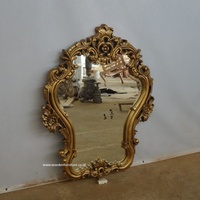 Miroir de style français cadre de reproduction antique décoration murale classique accessoires en bois conçus pour la maison de style européen
