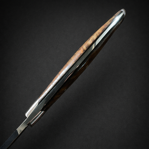 Cuchillo de Caza de Acero de Damasco Hecho a Mano con Mango de Madera Personalizado, Hoja Fija, Fabricante OEM, Venta al por Mayor - Product Image 3