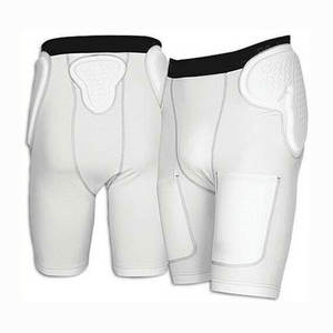 Pantalón de fútbol americano premium para hombre con protección integrada y almohadillas incorporadas, uniforme de juego completo de sarga para fútbol americano - Product Image 2