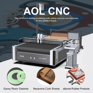 Coupe <span class=keywords><strong>de</strong></span> joints irréguliers en laine, liège et amiante facilement réalisée avec une machine <span class=keywords><strong>de</strong></span> découpe à plat <span class=keywords><strong>de</strong></span> haute précision - Product Image 1