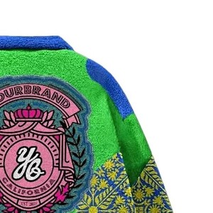 Custom Wool and <b>Leather</b> Varsity <b>Jacket</b> Men Embroidered College Style OEM ODM Factory Sample Service Available - Product Image 4
