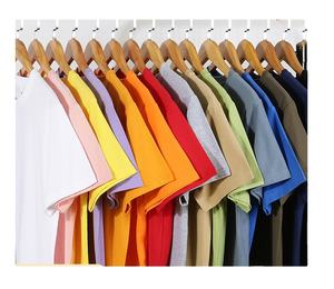 OEM Customized Logo Embroidery 260gsm Breathable Round Neck and <b>Short</b> <b>Sleeves</b> <b>Men's</b> Cotton Solid Color Work Team T-<b>Shirt</b> - Product Image 1