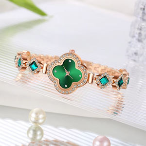 นาฬิกาข้อมือควอตซ์ <span class=keywords><strong>BARRY</strong></span> POLO 2025 รุ่นขายดี ลายใบโคลเวอร์สี่แฉก สำหรับสุภาพสตรี ตัวเรือนโลหะผสม กระจก รุ่นลิมิเต็ดอิดิชั่น แฟชั่นนาฬิกาผู้หญิง - Product Image 4