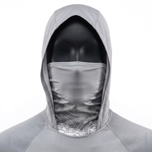 Maillots de pêche de qualité supérieure pour hommes, logo personnalisé sur le devant, respirants, sublimation - Product Image 3