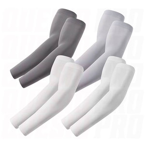 Manchons de bras unisexes personnalisés avec logo imprimé pour le basketball, le baseball, le cyclisme, protection UV, respirants et élastiques - Product Image 1