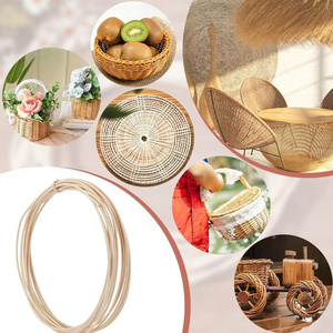 Rouleau de sangle en rotin en plastique naturel de style vintage Décoration d'armoire de meubles d'extérieur d'intérieur avec des meubles d'extérieur d'intérieur - Product Image 3