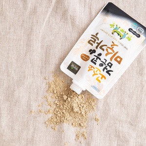 [Samjin Food] Poudre de céréales mélangées aux haricots noirs, mélange coréen de soja et de haricots noirs avec lait de blé et cacahuètes - Product Image 2