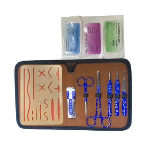 Anatomy Biology Medical Students <b>Suturing</b> <b>Kits</b> With Suture Practice Pad Dissecting <b>Kit</b> Durable Suture Best Quality Practice <b>Kit</b> - Product Image 1