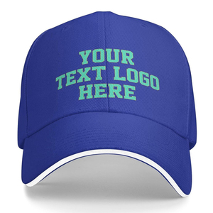 Gorra de Béisbol Bordada Personalizada Estilo Vintage, Gorras de Béisbol Estilo Urbano Unisex, Nuevo Diseño Moderno, Gorra Ajustada de 6 Paneles - Product Image 1