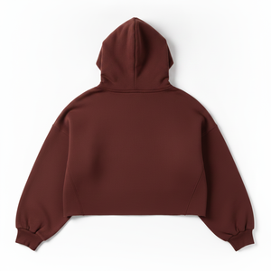 Sweat à capuche unisexe oversize en molleton de couleur unie, à manches classiques, pour l'automne, style décontracté - Product Image 5