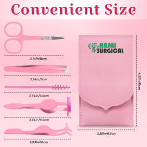 Premium Eyelash Applicator <b>Tool</b> <b>Set</b> Stainless Steel Eyelash Extension Tweezer Scissors Brush Professional Beauty Eyelashes <b>Boxes</b> - Product Image 1