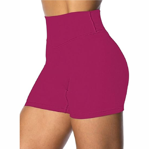 Pantalones cortos de yoga personalizados para mujer, de gran venta, para gimnasio y fitness - Product Image 6