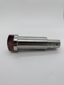 Eje de transmisión con chavetero de acero resistente al agua de mar, mecanizado CNC de alta precisión personalizado, tratamiento de superficie de pasivación del eje con brida - Product Image 3
