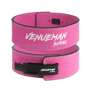 Cinturón de Levantamiento de Pesas para Entrenamiento en Gimnasio, Logotipo y Color Personalizados, Caucho Natural y PVC Impermeable, por BURAQ MMA SPORTS - Product Image 1