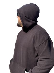 Sudaderas con capucha de algodón 100% de gran tamaño para hombre, cuello con capucha con logotipo personalizado, venta al por mayor para invierno, sudaderas con capucha en blanco con estampado personalizado de tamaño de EE. UU. - Product Image 2