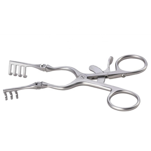 Retractor con bisagras Beckman Weitlaner Logotipo personalizado Impreso Los mejores instrumentos ortopédicos quirúrgicos por SS Beckman weitlaner retractor - Product Image 1