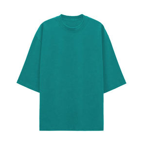 Camisetas al por Mayor OEM de Alta Calidad, 240/220 g/m², Hombros Caídos, Tallas Grandes, Personalizadas, de Algodón Pesado - Product Image 4