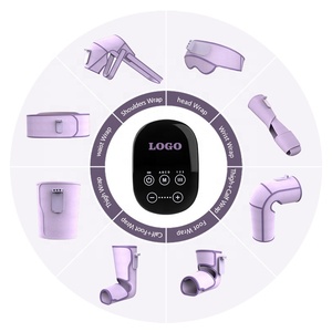 Source Fabricant Jambe <span class=keywords><strong>Pied</strong></span> Bras Épaule Tête Mollet Masseur Avec Chaleur Modulair Système De Compression Compresseur D'air Massage Des Jambes - Product Image 1