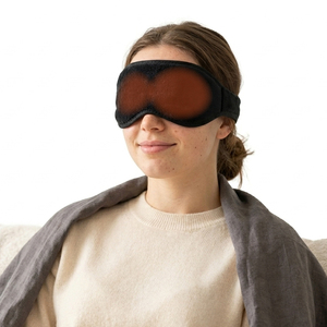 Customized <b>Heat</b> Compress 5V <b>USB</b> <b>Heated</b> Eye Mask for Dry Tired Puffy Eyes - Product Image 2