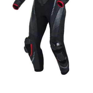 Combinaison de moto pour homme à manches longues, noire, en spandex et nylon respirant, pour toutes les saisons, équipement de protection de qualité supérieure, résistant à l'usure - Product Image 6