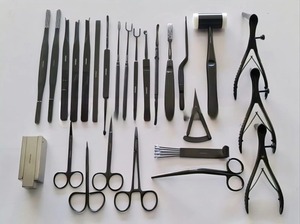 ชุดเครื่องมือผ่าตัดจมูกแบบใหม่ ทนความร้อนสูง ผ่านการฆ่าเชื้อแล้ว ทำจากสแตนเลส สำหรับศัลยกรรมหู คอ จมูก และศัลยกรรมพลาสติก - Product Image 4