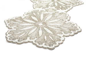 Royal Look Handmade Beaded Table Runner Hotel Restaurant Table Decorative Beaded Runner and Gifted Use Item - Product Image 3