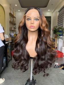 Extensión de cabello humano vietnamita 100%, peluca ondulada natural de Vietnamhairluxury company Virgin hair - Product Image 5