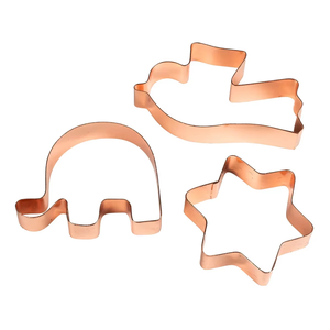 Emporte-pièces en cuivre en forme d'arbre, résistants au four, outils de pâtisserie au design optimal, artisanat en cuivre pour biscuits - Product Image 4